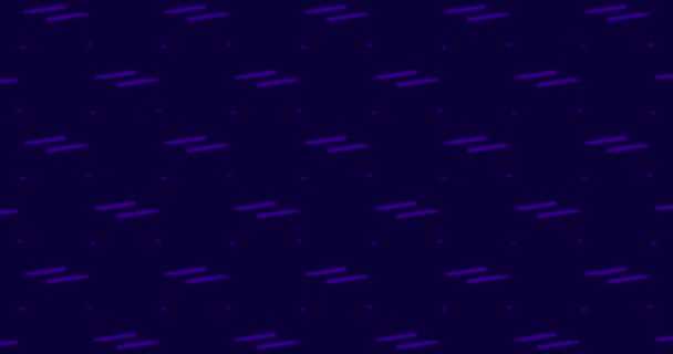 带图案动画的深紫色背景 — 图库视频影像