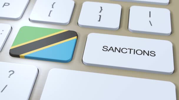 Tanzanie Impose Des Sanctions Contre Certains Pays Sanctions Infligées Tanzanie — Video