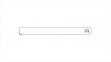 Animasyon arayışında. İnternet tarayıcı araması.
