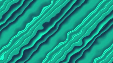 Mavi Soyut Dalgalı Arkaplan Döngü Canlandırması.