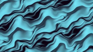 Mavi Soyut Dalgalı Arkaplan Döngü Canlandırması.