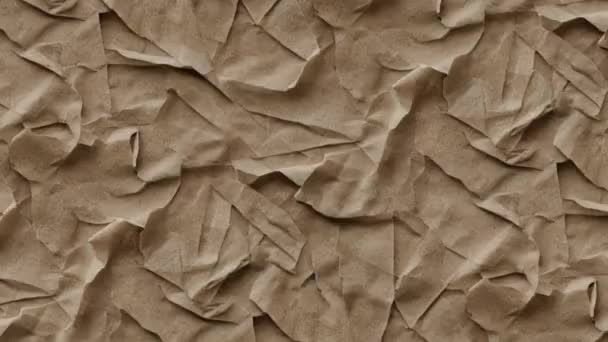 Paper Grunge Textur Hintergrundanimation Hintergrund Aus Braunem Papier — Stockvideo