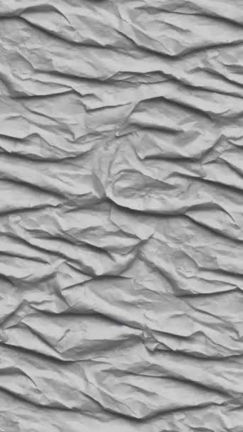 Paper Grunge Texture Background Animation White Paper Backdrop — Stock Video