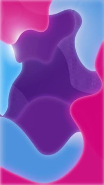 Mor Mavi Gradyan Soyut Dikey Geometrik Arkaplan Canlandırması.