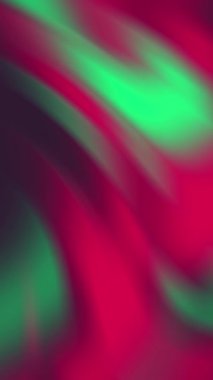 Kırmızı Yeşil Gradyan Soyut Dikey Arkaplan Canlandırması.