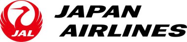 New York, ABD - 9 Mart 2024: Japan Airlines JAL Company Logo, Corporation Icon, Illustrative Editorial.