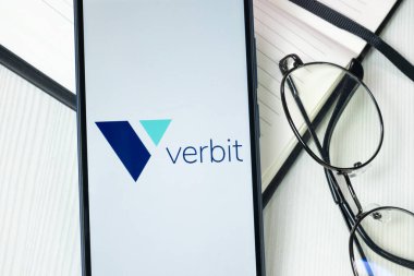 New York, ABD - 30 Haziran 2024: verbit Logo veya Telefon Ekranında Simge.