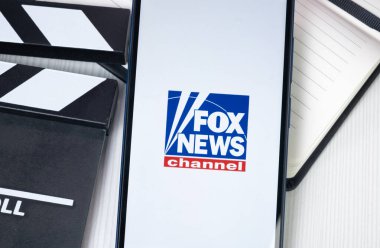 New York, ABD - 30 Haziran 2024: Fox News Logo veya Telefon Ekranında Simge.