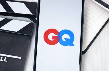 New York, ABD - 30 Haziran 2024: GQ Logosu veya Telefon Ekranında Simge.