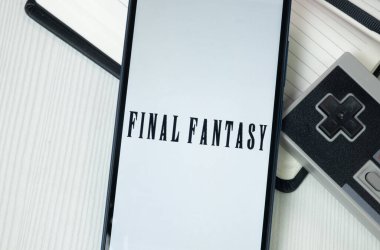 New York, ABD - 30 Haziran 2024: Son Fantezi Logosu veya Telefon Ekranında Simge.