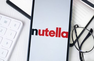 New York, ABD - 30 Haziran 2024: nutella logosu veya Telefon Ekranında Simge.