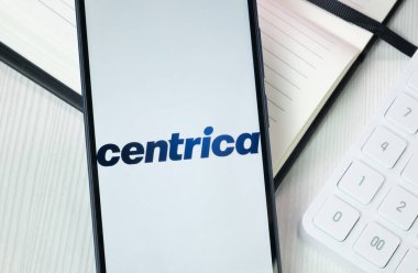 New York, ABD - 30 Haziran 2024: Centrica Logosu veya Telefon Ekranında Simge.
