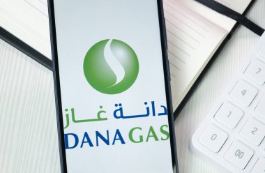 New York, ABD - 30 Haziran 2024: Dana Gaz Logosu veya Telefon Ekranında Simge.