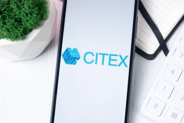 New York, ABD - 1 Ağustos 2024: Telefon Ekranında Citex Logosu, Kripto Değişim Şirketi İmzası.