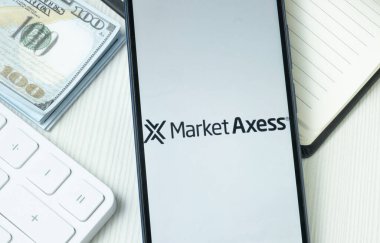 New York, ABD - 21 Haziran 2024: Telefon Ekranı Marketess Logosu, Şirket Simgesi.