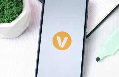 New York, ABD - 1 Ağustos 2024: Gogoplay1 Logosu Telefon Ekranı, Simge Görünümü.
