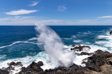 Saint-Leu, Reunion Island - The blowing rock