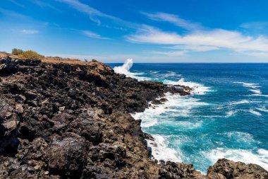 Saint-Leu, Reunion Island - The blowing rock