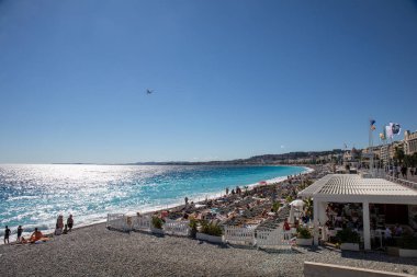 Nice beach, French Riviera, Alpes-Maritimes, France