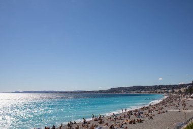 Nice beach, French Riviera, Alpes-Maritimes, France