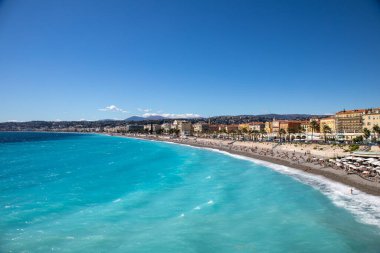 Nice beach, French Riviera, Alpes-Maritimes, France