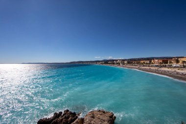 Nice beach, French Riviera, Alpes-Maritimes, France