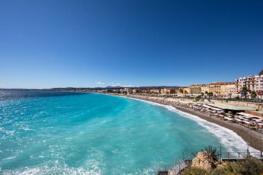 Nice beach, French Riviera, Alpes-Maritimes, France