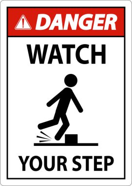 Beyaz Arkaplanda Adımınıza Dikkat Edin