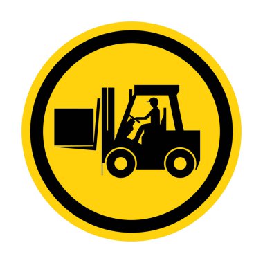 Forklift işareti, Tehlike uyarısı forklift