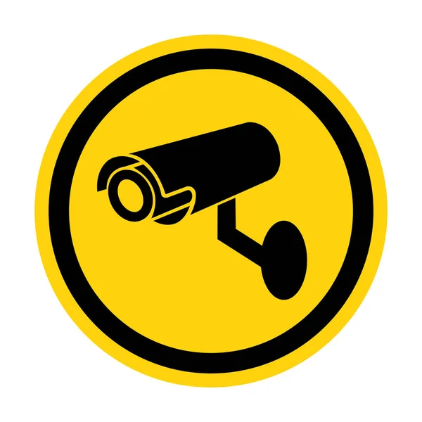 Güvenlik Ikonu Cctv Kamerası — Stok Vektör