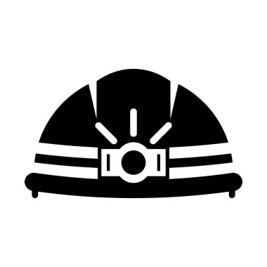 Beyaz Arkaplanda Baş Koruma Gerekli İşaretler