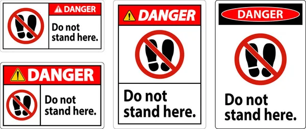 red danger signs