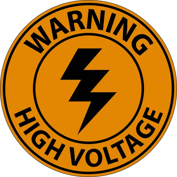 Yer İşareti, Yüksek Gerilim Uyarısı