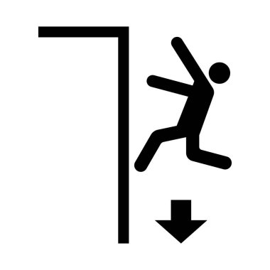 Tehlike İşareti Açık Çukur Tedbirle Devam Edin