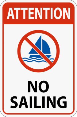 Su Güvenliği İşareti Dikkat, Denizcilik Yasaktır