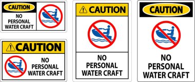 Su Güvenliği İşareti Dikkat, Kişisel Su Kaynağı Yok