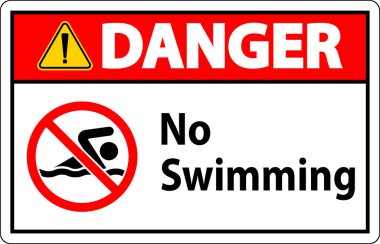 Tehlike İşareti Yüzmek Yasaktır