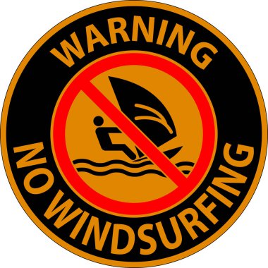 Su Güvenliği. Dikkat. Rüzgâr sörfü yasak.
