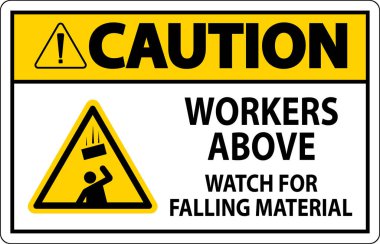 Dikkat İşaretleri, Düşen Malzemeler İçin İşçiler Tetikte