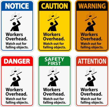 Dikkat Düşen Enkaz İşareti, Düşen İşçiler