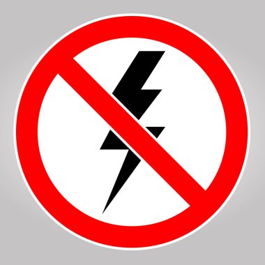 Bu görüntü elektrik şoku uyarısı içermiyor, elektrik tehlikelerine karşı güvenlik ve farkındalığı vurguluyor. Eğitim ve güvenlik materyalleri için ideal.