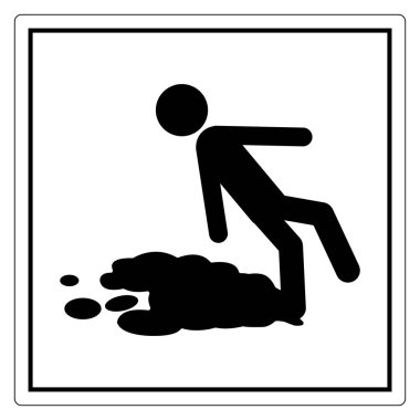 Güvenlik farkındalığını vurgulayan minimalist bir dikkat ıslak tabela simgesi. İş ortamlarında ve kamu alanlarında kaymaları önlemek için ideal.
