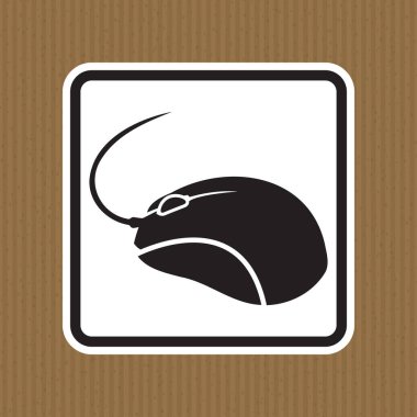 Bu şık siyah fare simgesi, dijital projeleri, markalaştırma materyallerini ve yaratıcı tasarımları geliştirmek için mükemmel, rustik bir arka planda minimalist bir tasarıma sahiptir..