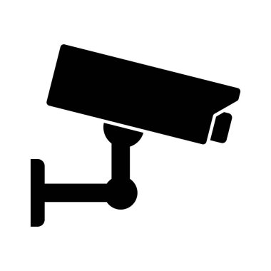 Güvenlik kamerasının güvenlik kamerası görüntüsü güvenlik konsepti için duvarda.