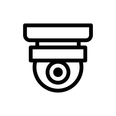 Çeşitli ortamlarda izleme ve güvenlik için tasarlanmış, hem ev hem de iş kullanımına uygun bir güvenlik kamerasının ayrıntılı taslağı.