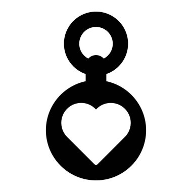 Bu resim, basit bir kalp şeklindeki kolye tasarımı, mücevher ve aksesuar teması için idealdir. Aşkı ve zarafeti ifade etmek için mükemmel..