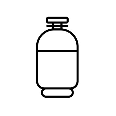 Klasik bir soda şişesinin basit bir tasviri, içecekle ilgili projeler için ideal. Bu minimal tasarım restoranlar, olaylar ve markalaşma için mükemmeldir..