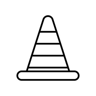 Bu resim bir trafik konisinin basit bir taslağını, yapım ve güvenliğin yaygın olarak tanınan bir sembolünü içerir. Kentsel planlama veya kamu güvenliği ile ilgili projeler için ideal.