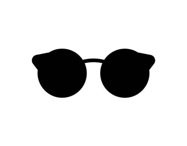 Bu şık siyah güneş gözlüklerinin yaratıcı silueti modern modanın özünü yakalar. Yaz temaları ve moda projeleri için mükemmel..