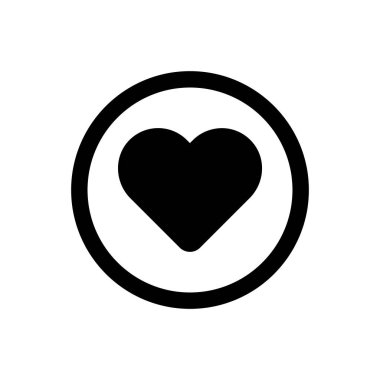 Bu resim, temiz bir sınırla çevrili, minimalist tasarımlar için mükemmel, basit bir siyah kalp ikonunu içeriyor. Çeşitli yaratıcı projelerde sevgi ve duyguyu ifade etmek için ideal..